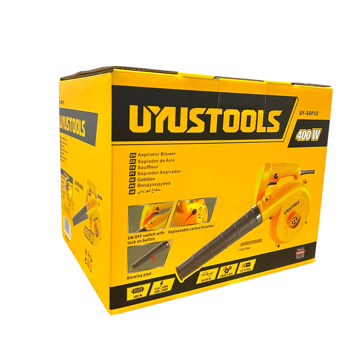 UYUS TOOLS 400 Watts Electric Blower